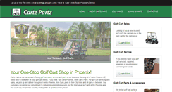 Desktop Screenshot of cartzpartz.com